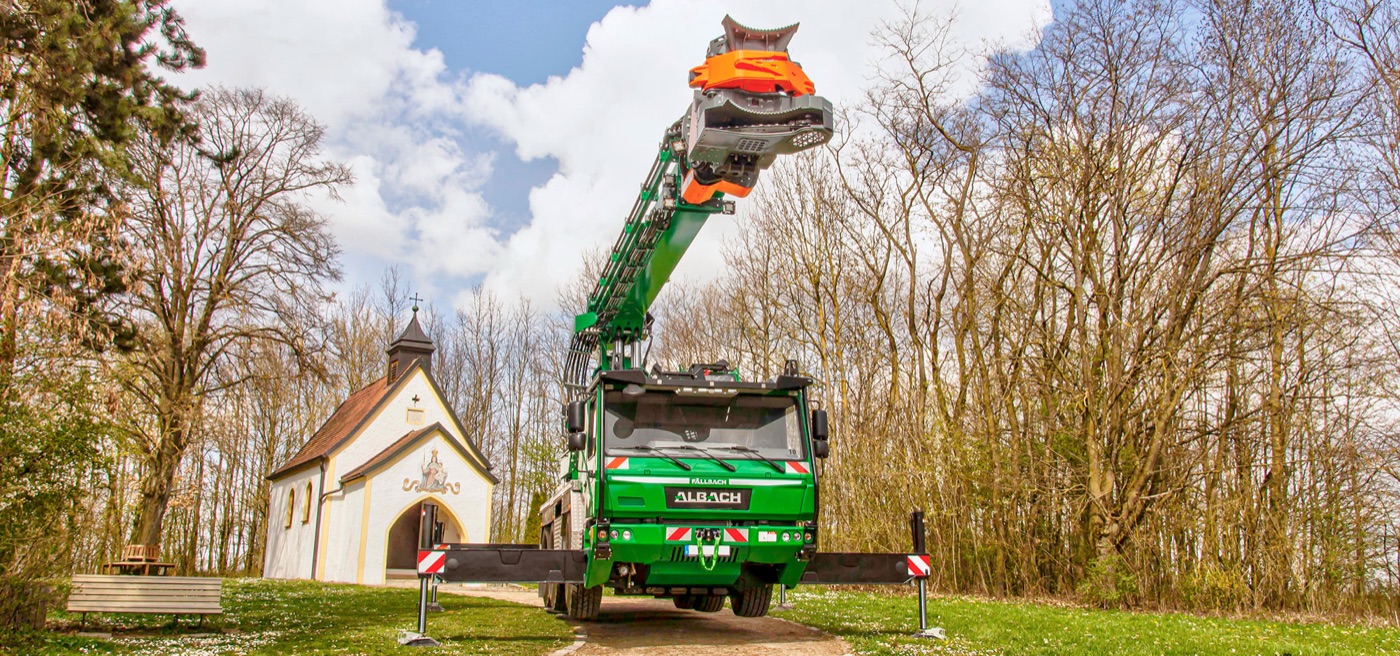 Albach Fällbach - Felling crane