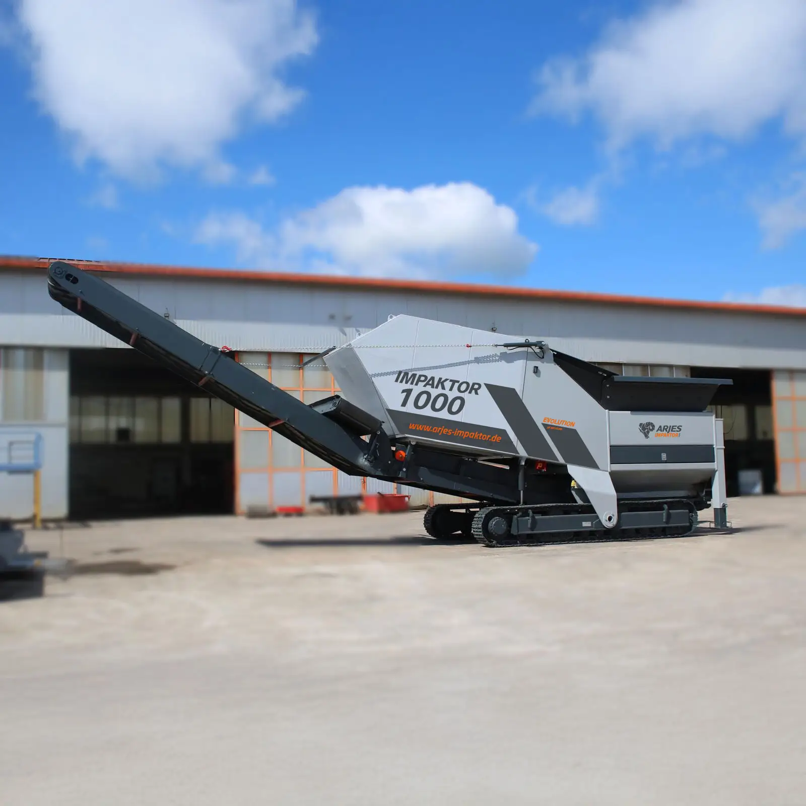 Arjes IMPAKTOR 1000 - High-capacity shredder