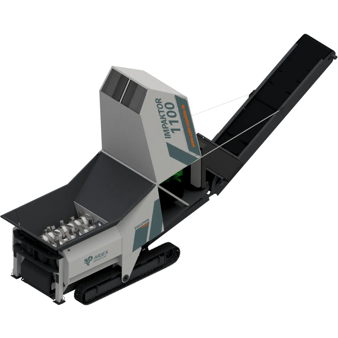 Arjes IMPAKTOR 1100 - Heavy-duty shredder
