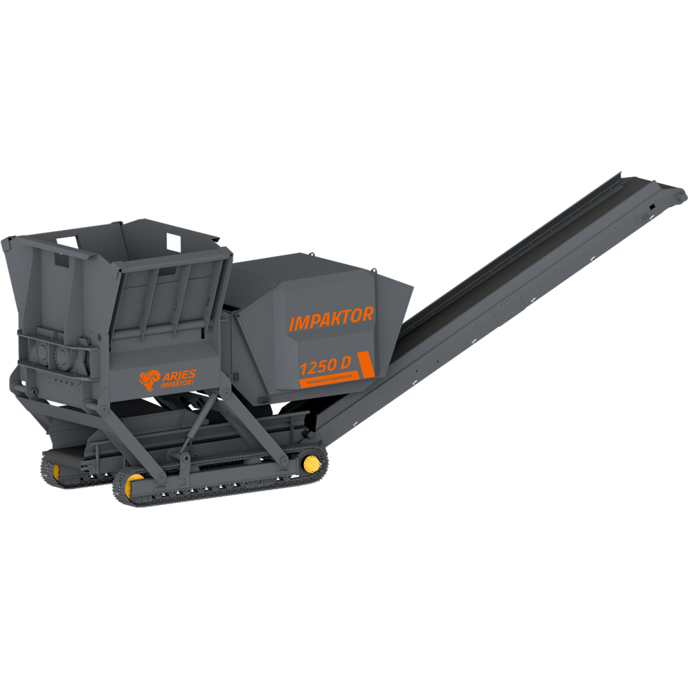 Arjes IMPAKTOR 1250 D - Diesel-hydraulic heavy-duty shredder